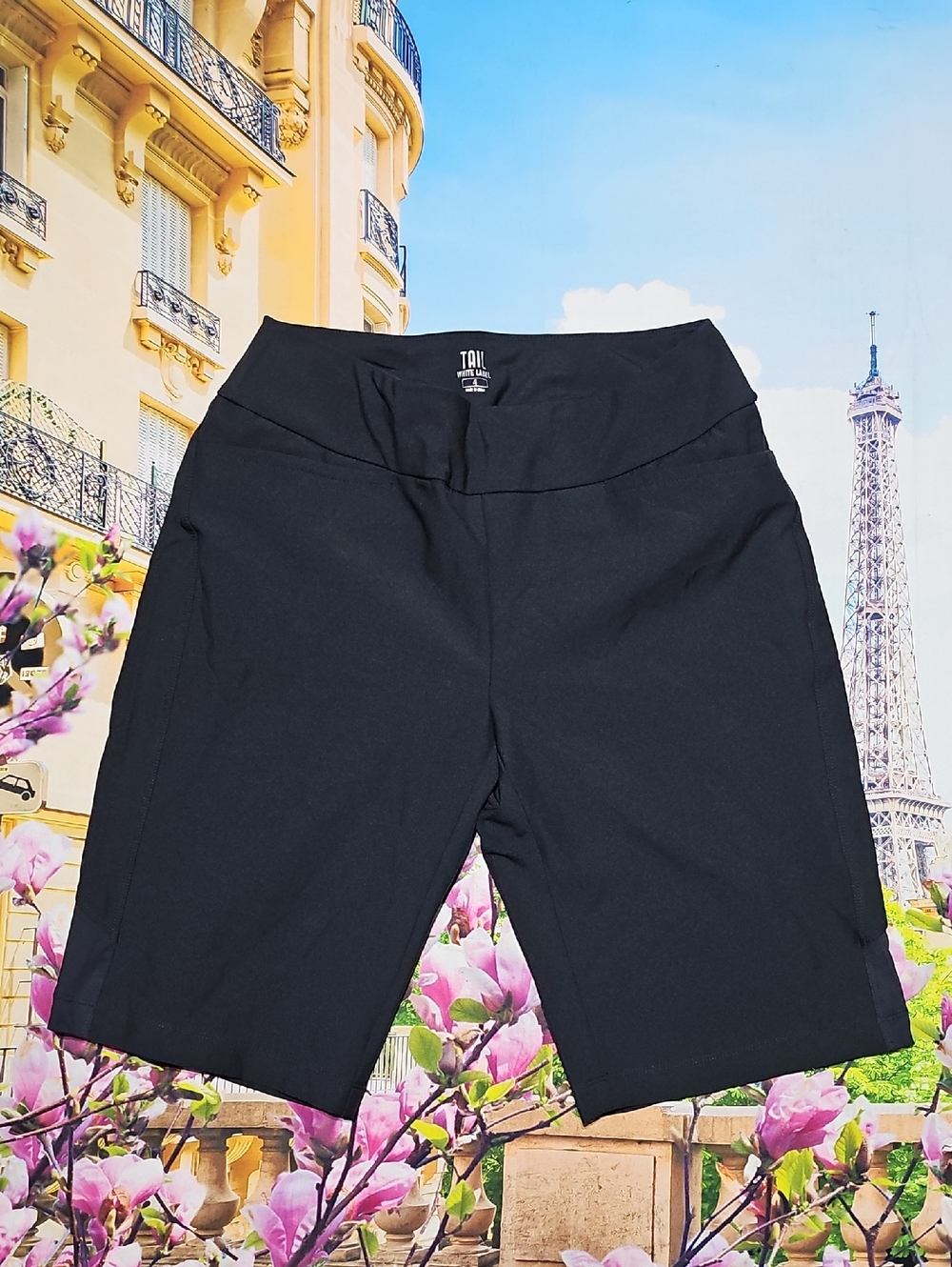 Tail Black Onyx High Waist Shorts Size 4 New